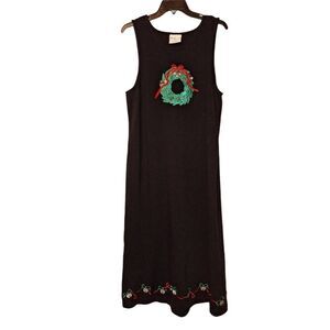 Westbound Cotton Wreath &Bells Dress